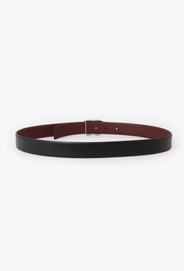 Chanel 2022 Reversible Calfskin 'CC' Belt - 4
