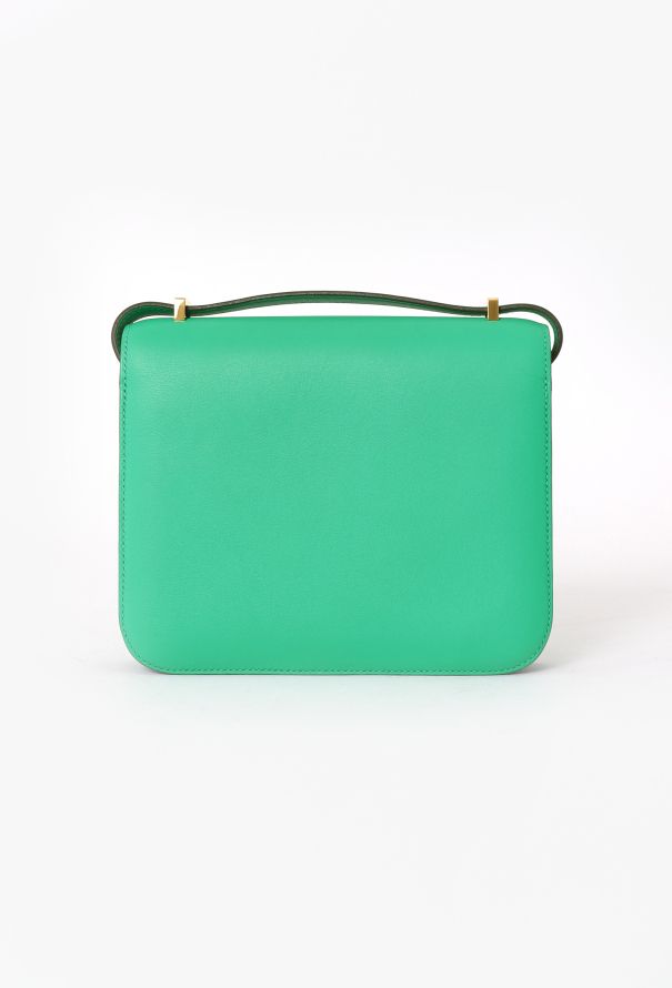 Hermès Menthe Swift Mini Constance III - 4