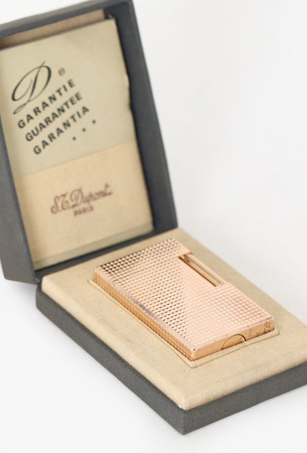 S.T. Dupont 1971 Textured Diamond Point Lighter - 2