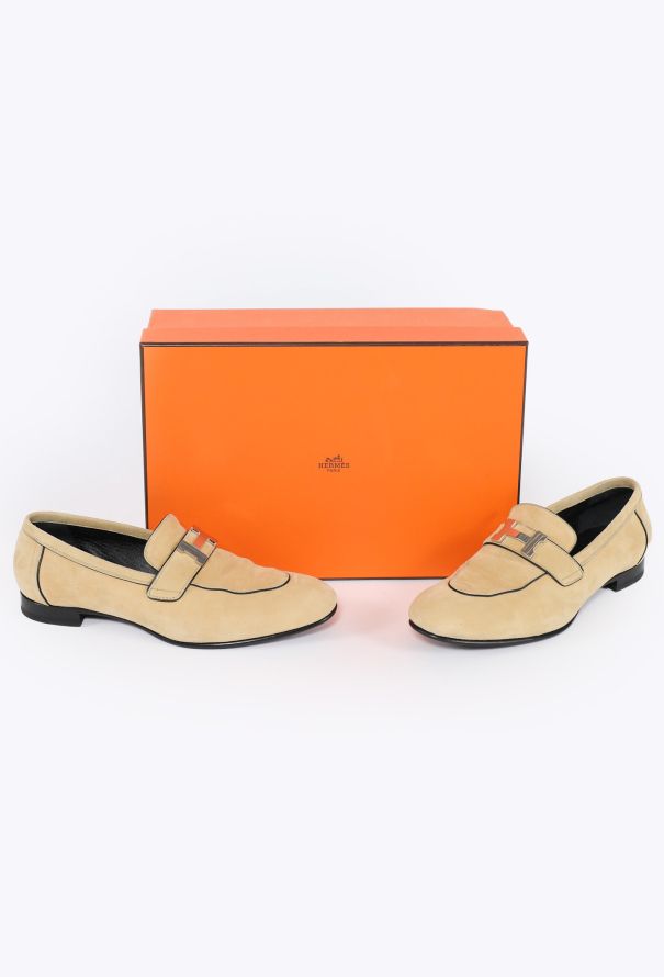 Hermès 2024 Suede Paris Loafers - 6