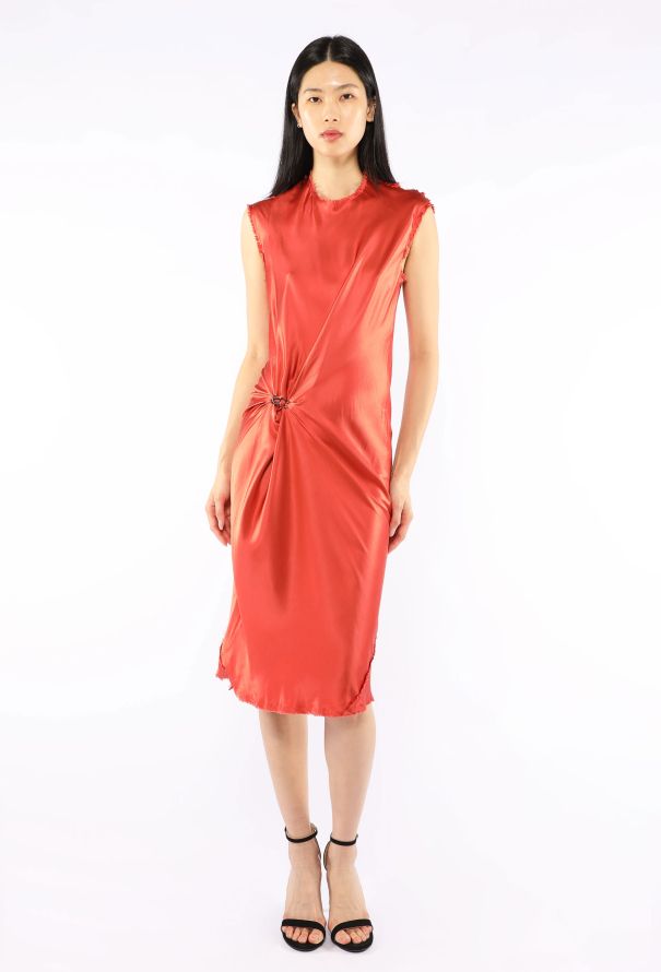 Lanvin Gathered Silk Dress, S/S 2004 - 3