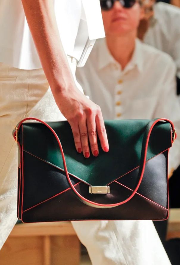 Céline S/S 2012 Tricolor Diamond Shoulder Bag - 2 Céline S/S 2012 Tricolor Diamond Shoulder Bag - 2