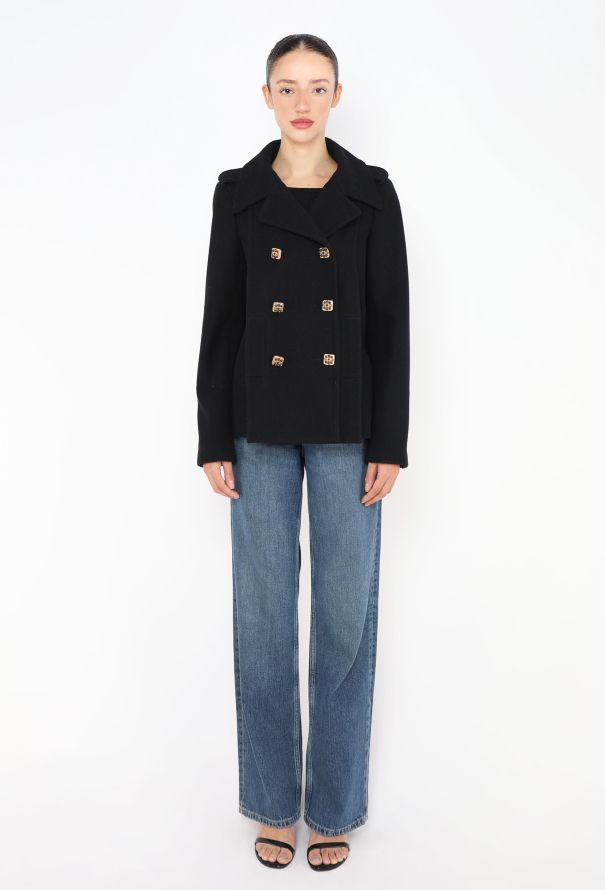 Chanel Pre-Fall 2011 Paris-Byzance Gripoix Peacoat - 3