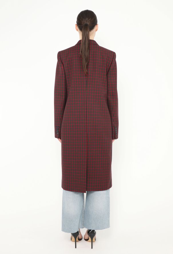 Balenciaga Pre-Fall 2018 Tartan Coat - 6 Balenciaga Pre-Fall 2018 Tartan Coat - 6