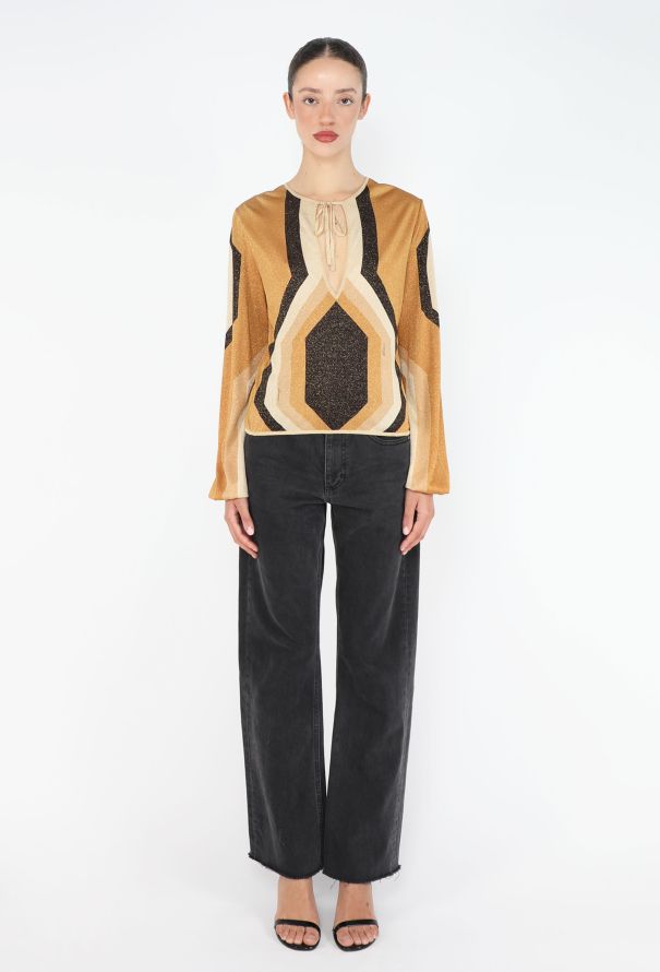 Gucci F/W 2000 Lurex Top - 4