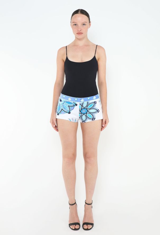 Emilio Pucci Abstract Terrycloth Shorts - 1