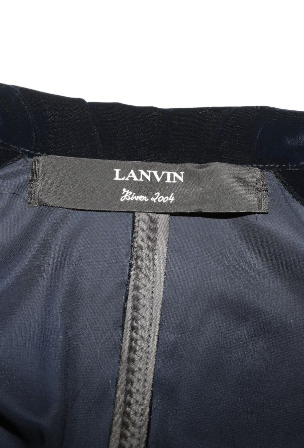 Lanvin 2004 Velvet Bowtie Blazer - 4