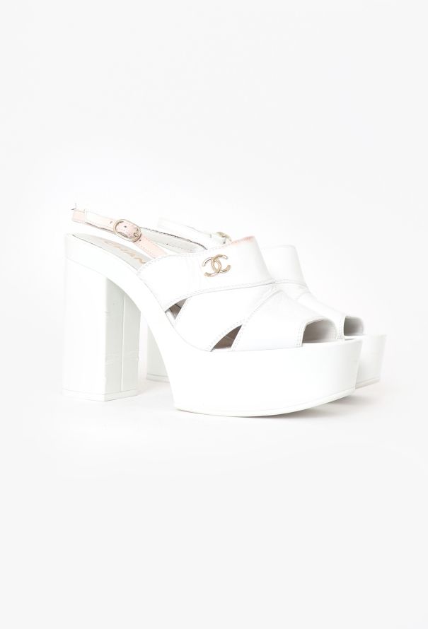 Chanel Pre-Fall 2023 Paris-Dakar Patent Platforms - 3 Chanel Pre-Fall 2023 Paris-Dakar Patent Platforms - 3