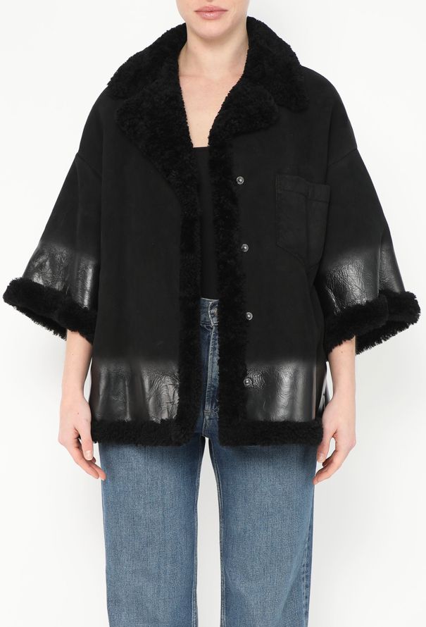 Prada 2018 Suede Shearling-Lined Jacket - 2