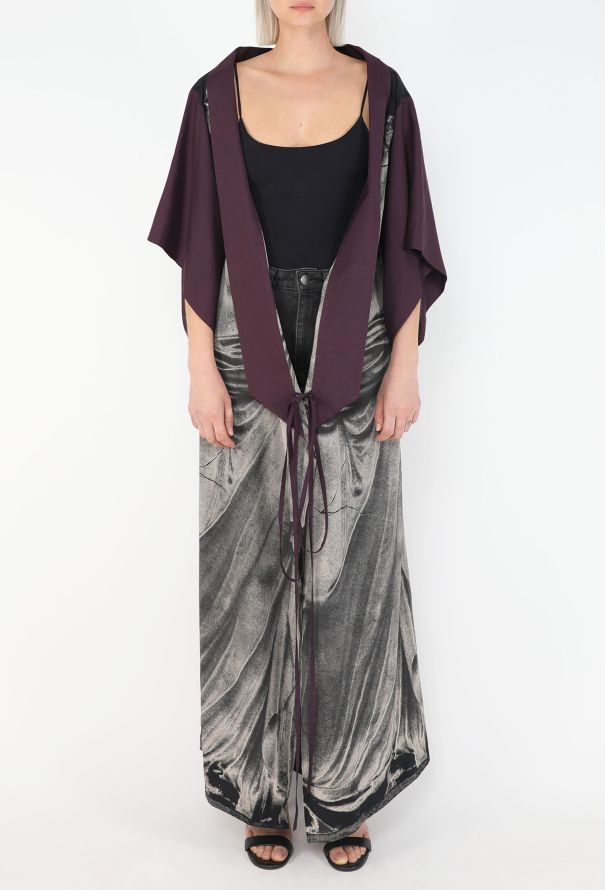 Jean Paul Gaultier Trompe L'Œil Silk Kimono, S/S 1999 - 4