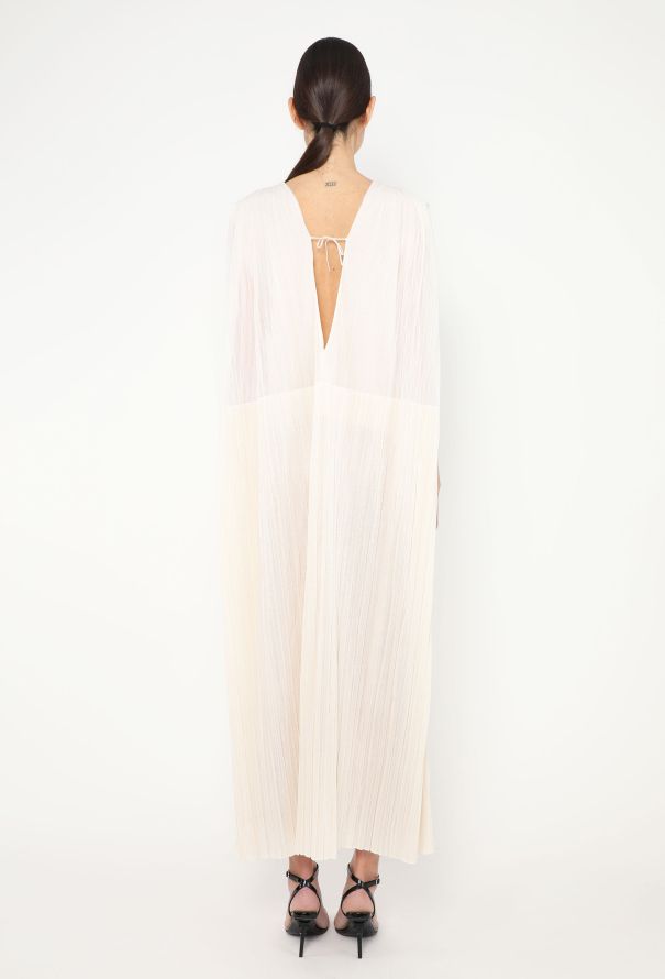 Jil Sander S/S 2024 Pleated Silk Kaftan - 5 Jil Sander S/S 2024 Pleated Silk Kaftan - 5