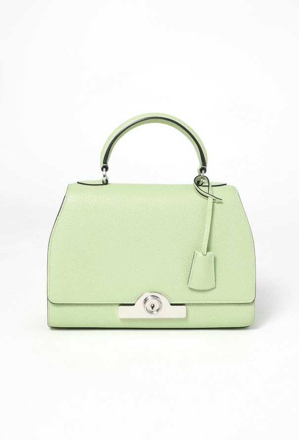 Moynat Light Green Réjane PM Bag - 1