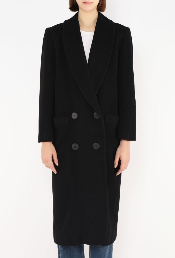 Dior Vintage Shawl-Collar Peacoat - 3