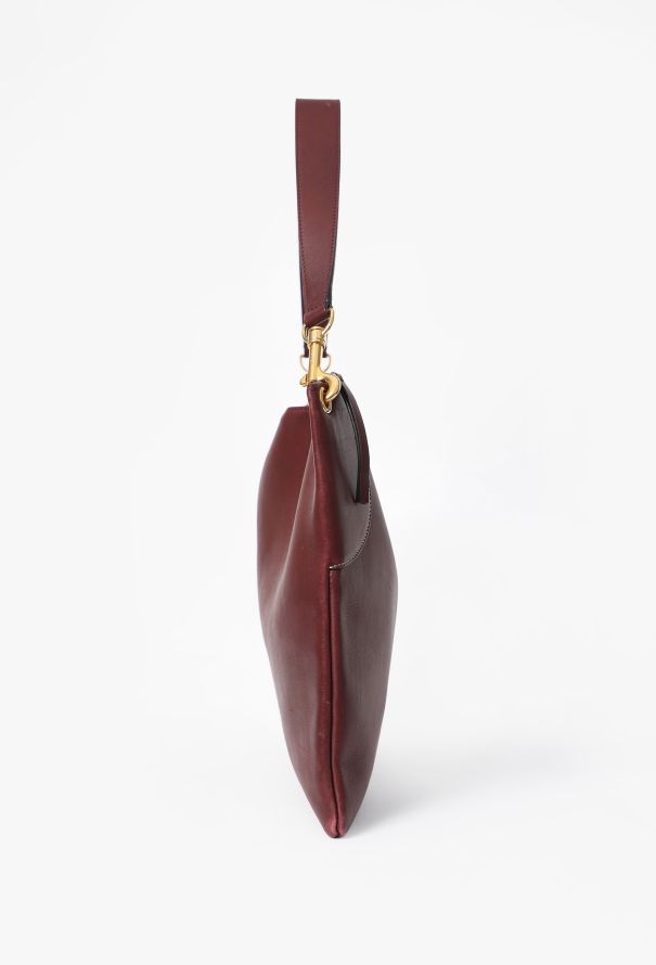 Céline Burgundy Tote Shoulder Bag - 3
