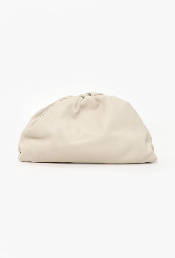 Bottega Veneta The Pouch Clutch Bag Off-white - 5