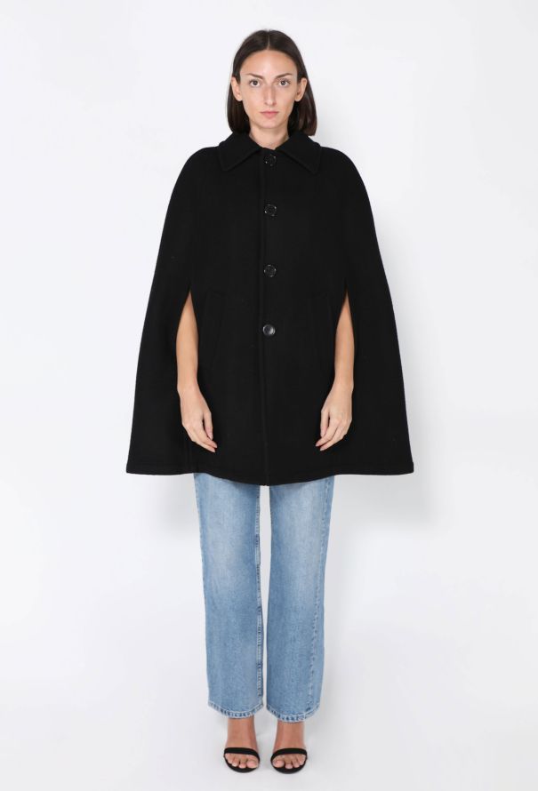 Saint Laurent Classic Wool Cape, 2014 - 1