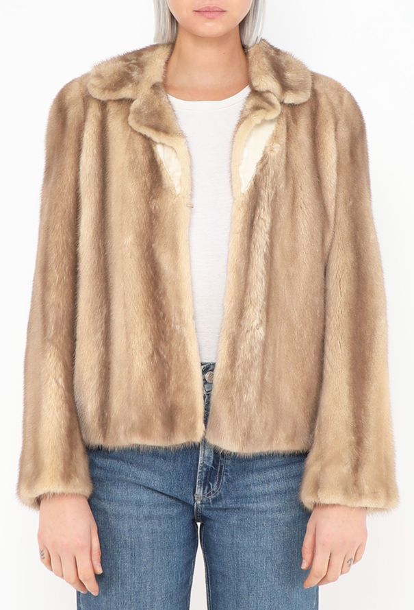 Saint Laurent Vintage Yves Salomon Mink Fur Jacket - 2 Saint Laurent Vintage Yves Salomon Mink Fur Jacket - 2