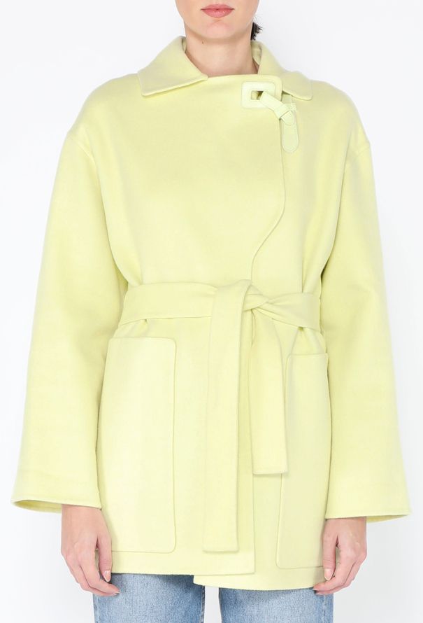 Hermès 2024 Juane Acide Belted Cashmere Coat - 1