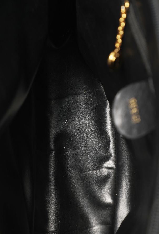 Vintage Black Bamboo Bag | Authentic & Vintage | ReSee Vintage Black Bamboo Bag | Authentic & Vintage | ReSee
