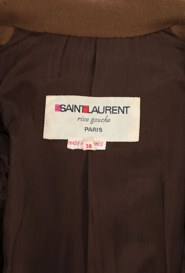 Saint Laurent 1974 Belted Mod Trench Coat - 7