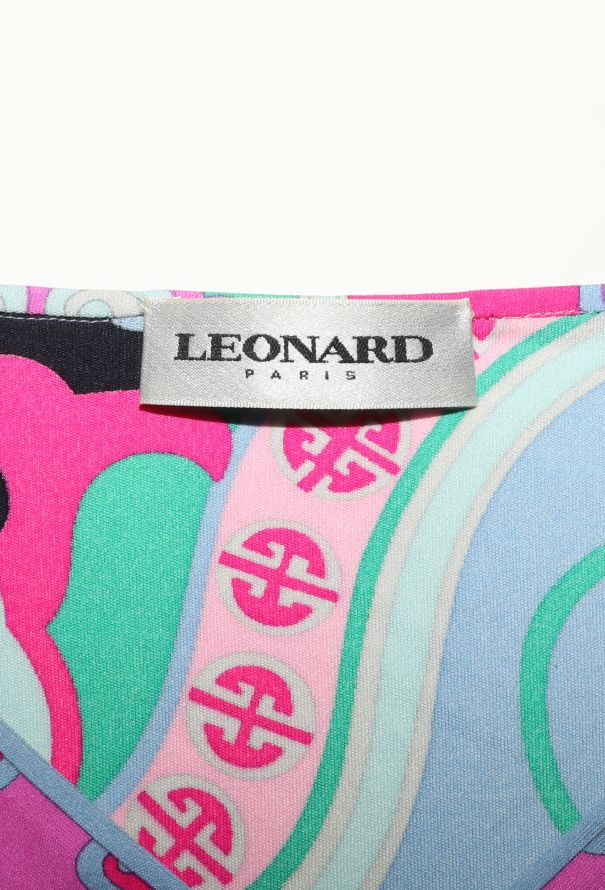 Leonard Floral Print Silk Dress - 6