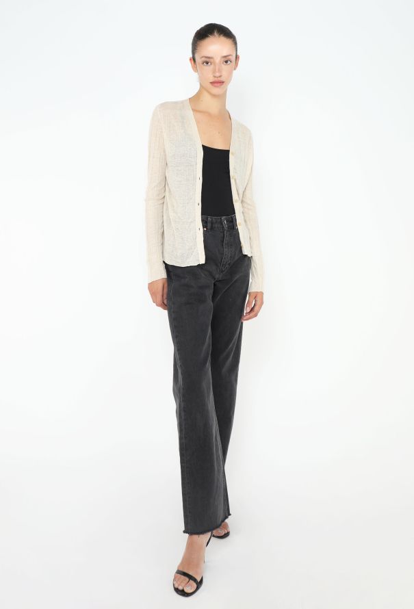 The Row 2023 Dwin Linen Cardigan - 4 The Row 2023 Dwin Linen Cardigan - 4