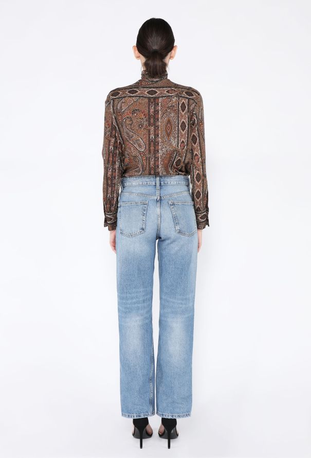 Céline 2020 Paisley Print Blouse - 5