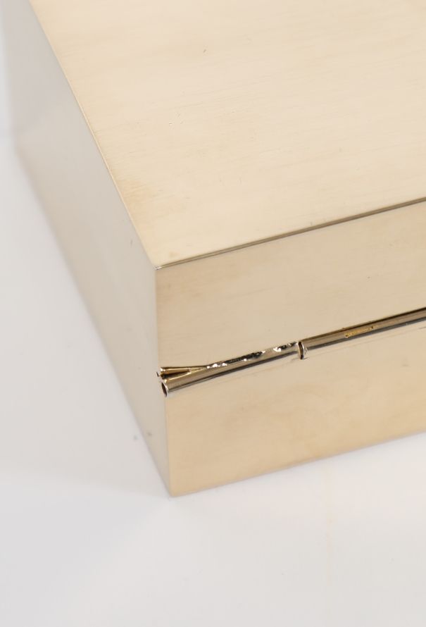 Calvin Klein Vintage Metal Box Clutch - 8