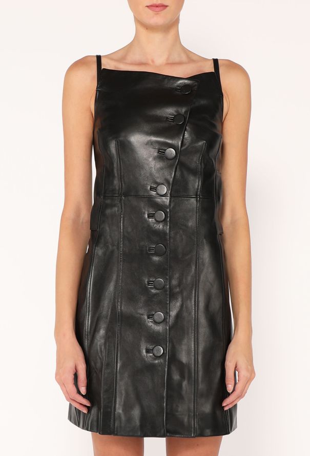 Phoebe Philo 2023 Leather Shift Dress - 2