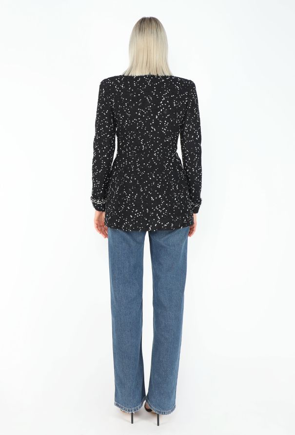 Chanel COLLECTOR 1995 Bicolor Tweed 'CC' Blazer - 7