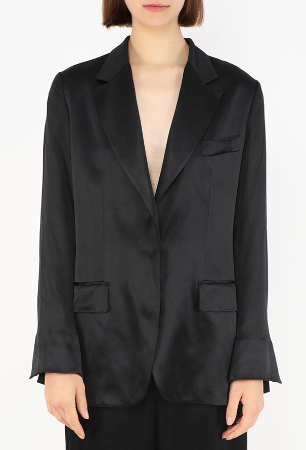 Saint Laurent Vintage Charmeuse Smoking Suit - 7