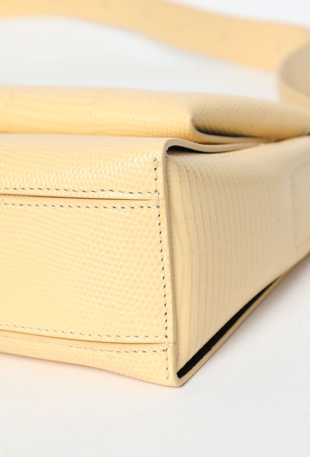 Jil Sander S/S 2025 Lizard-Embossed Crossbody Bag - 8