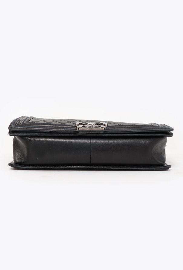 Chanel Black Maxi Boy Bag - 7