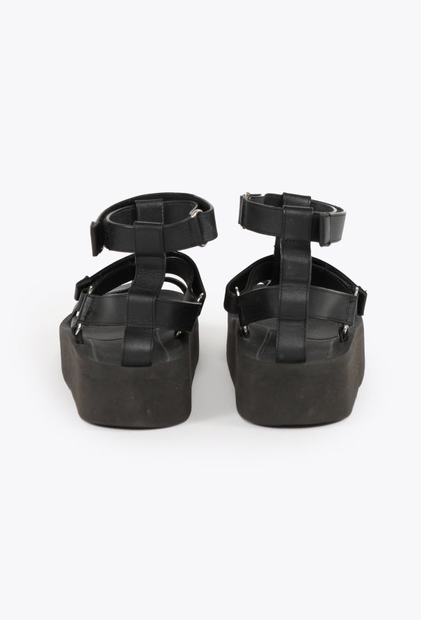 Hermès Enid Calfskin Leather Sandals, S/S 2022 - 5