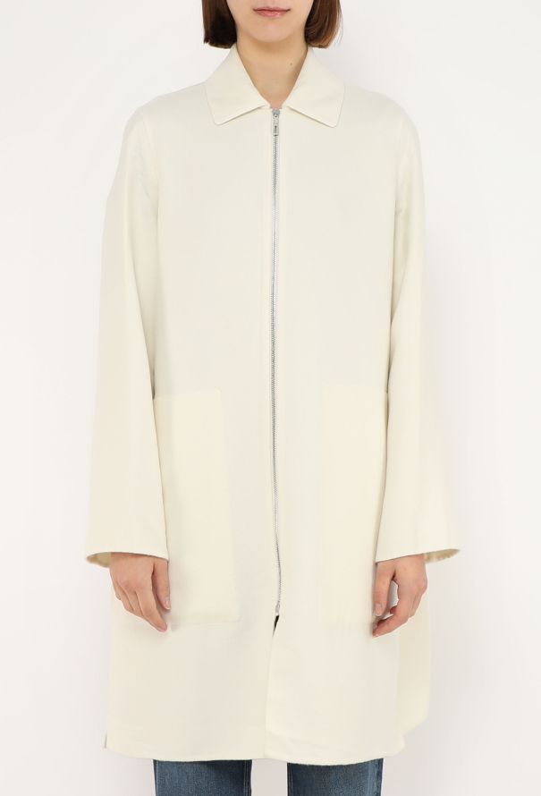 Hermès 2022 Double-Faced Cashmere Coat - 3