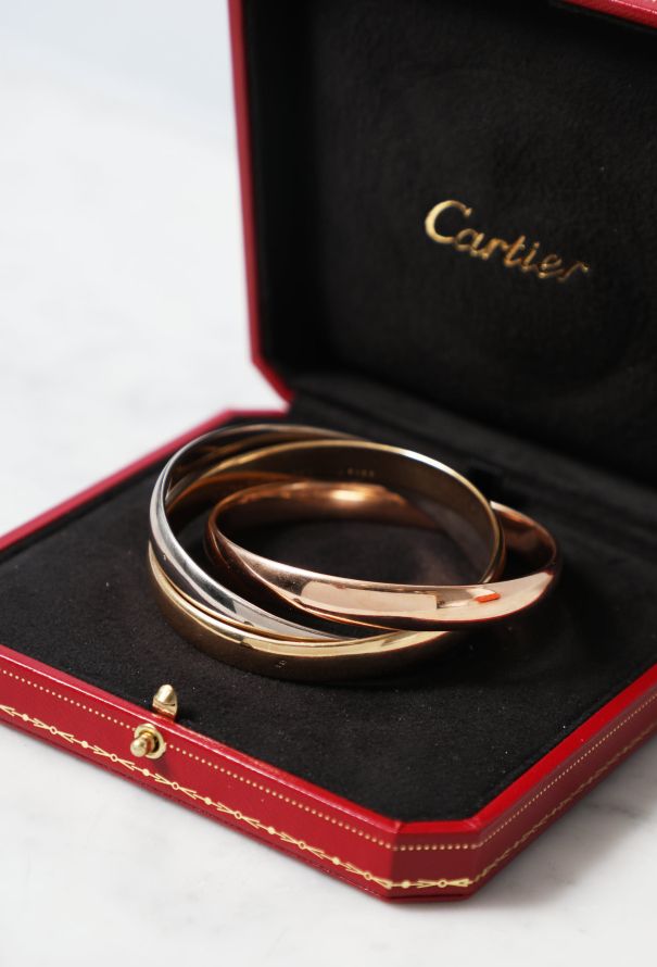 Cartier - Trinity Bracelet - Bracelet Woman Gold/White Gold/Pink Gold