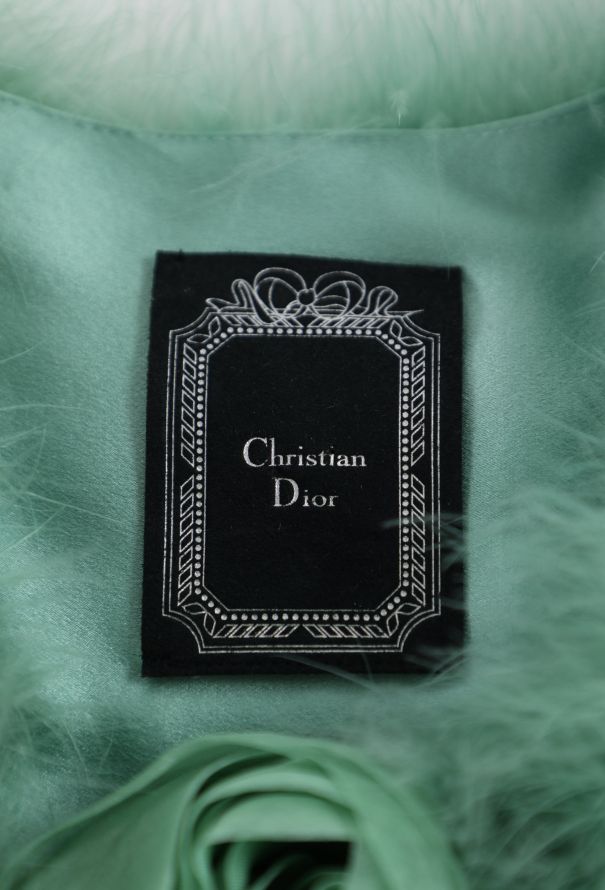 Dior 2005 Marabou Feather Bolero - 5
