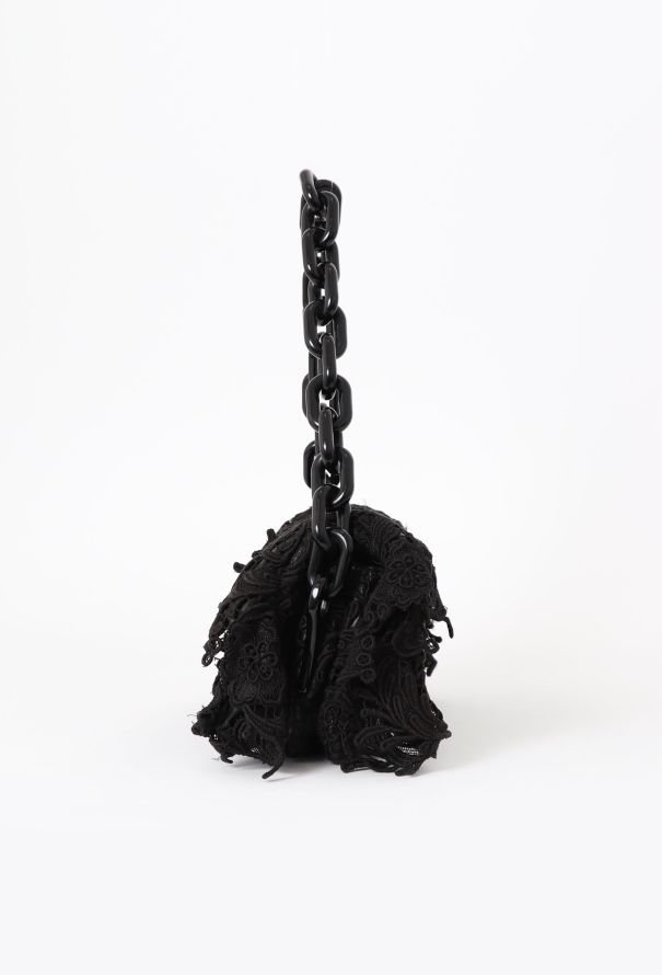 Prada F/W 2008 Guipure Lace Shoulder Bag - 5 Prada F/W 2008 Guipure Lace Shoulder Bag - 5