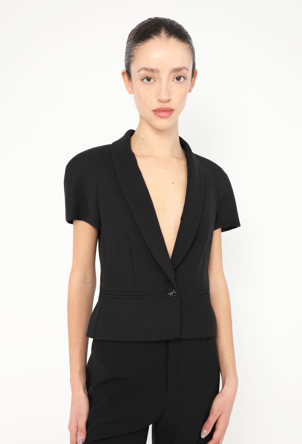 Chanel F/W 2008 Tailored Shawl Blazer - 1