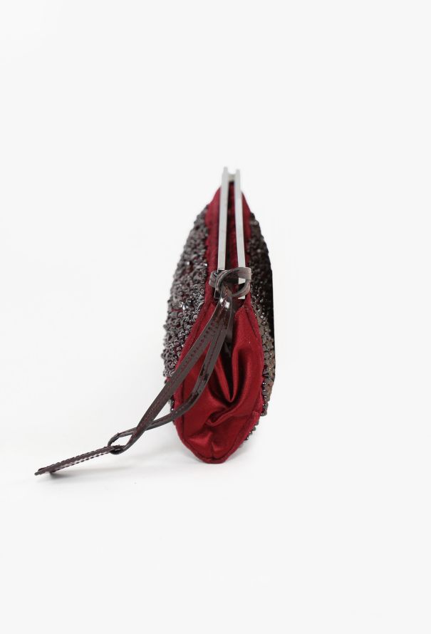 Gucci Embellished Velvet Clutch, 1999 - 5