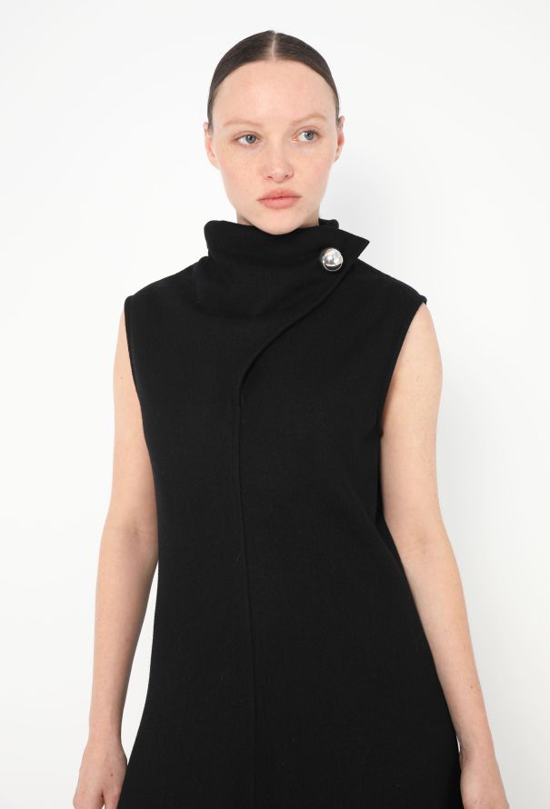 Jil Sander 2023 Draped High-Neck Gown - 2