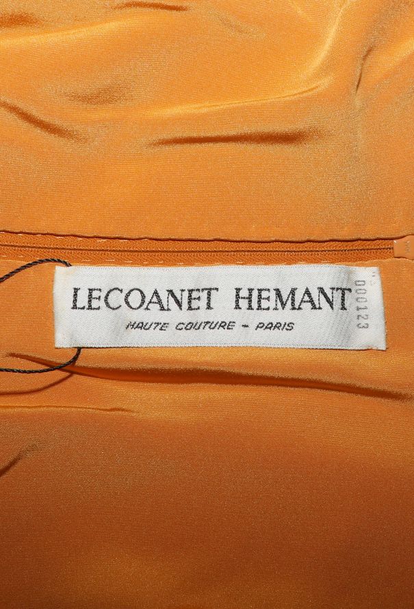 Lecoanet Hemant Haute Couture Beaded Sash Gown, F/W 1985 - 8