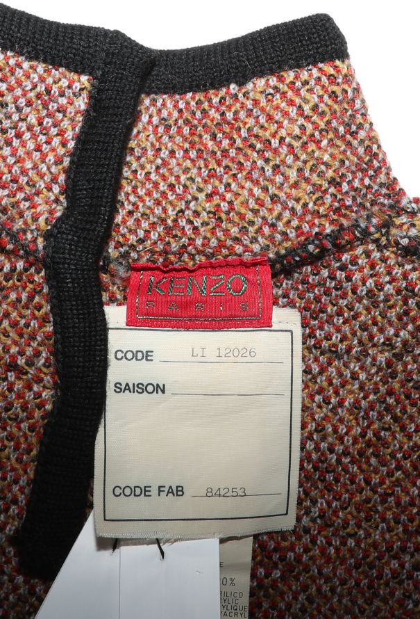 Kenzo '90s Intarsia Knit Sweater - 5