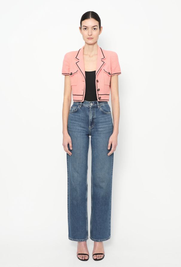 Chanel ICONIC S/S 1995 Cropped 'CC' Jacket - 6