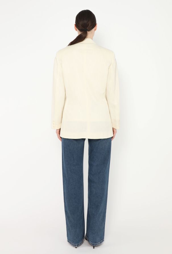 Tailored Linen Blazer Set - 7