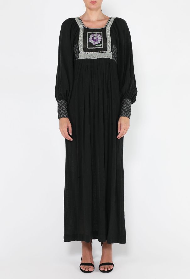 Bohemian Prairie Dress, 1970s - 3