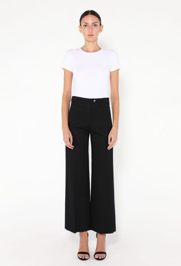 The Row F/W 2024 Aline Wool Twill Trousers - 1