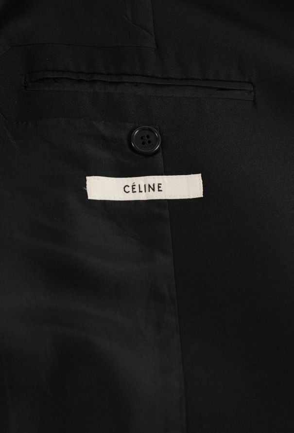 Céline Wool Open Front Coat - 5