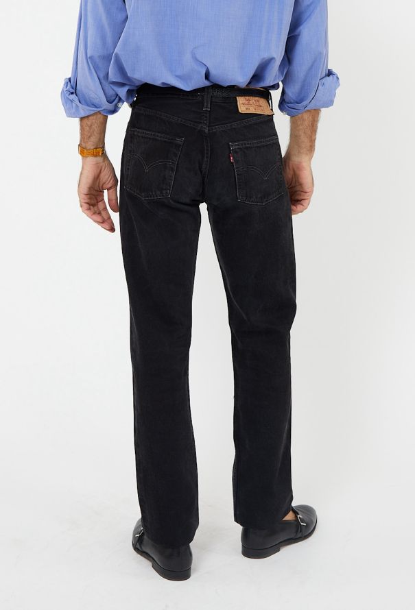 Men's Vintage '90s Levi's Black 501 Jeans - 1
