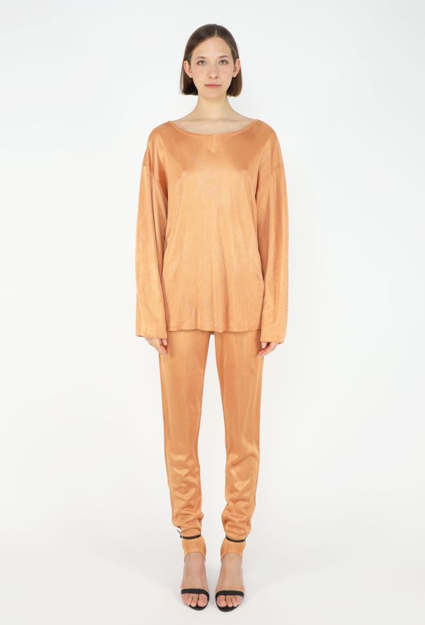 Alaïa Long Sleeve and Pants Ensemble - 5